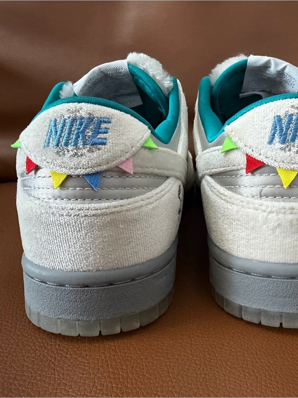 Nike Dunk Low Ice 2021 Grey Fog/Photon Dust/Stealth Sneakers DO2326-001 SZ 8